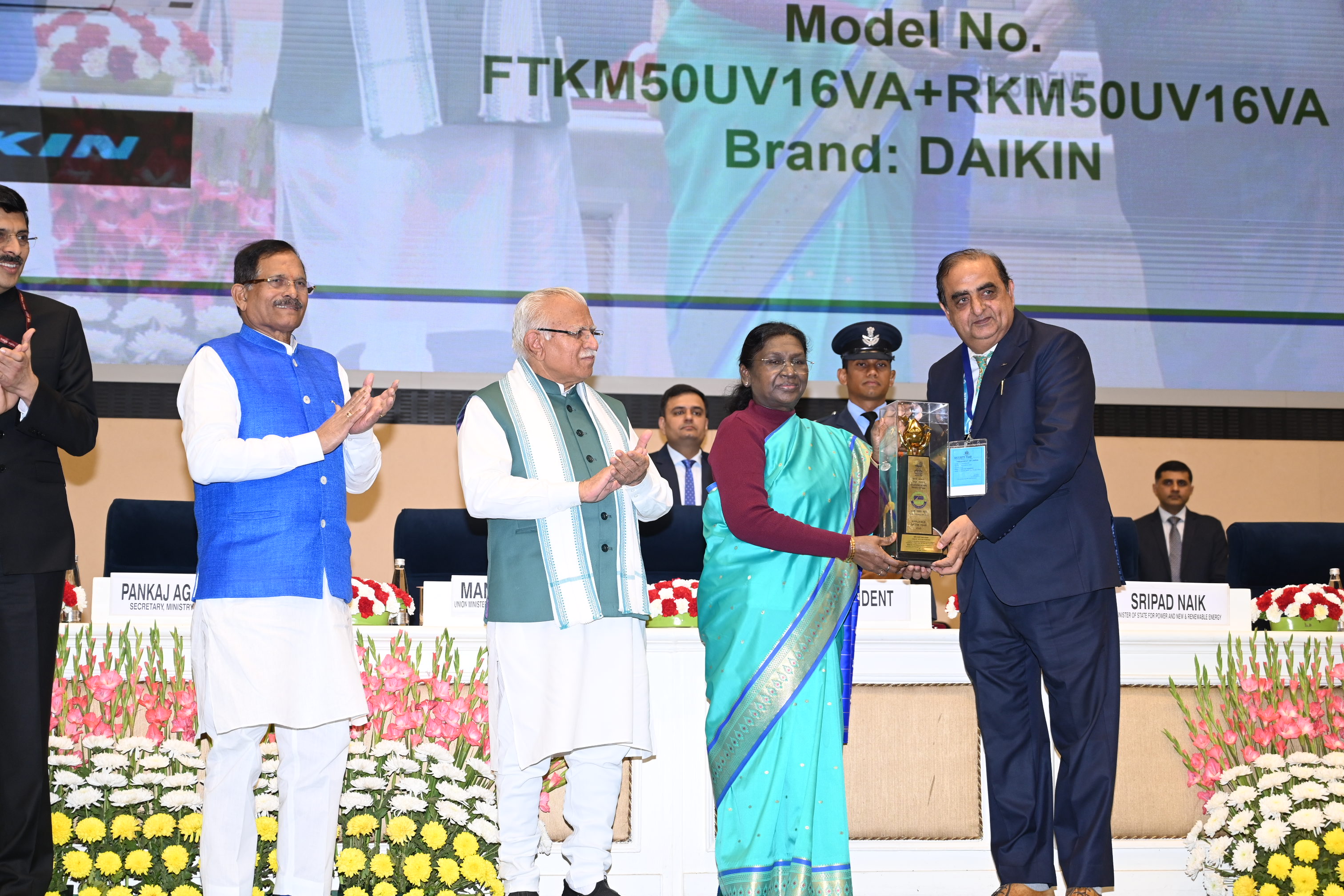 Daikin Wins the National Energy Conservation Award 2025 for the Most Energy-Efficient Air Conditioner, Our 3rd Win!
